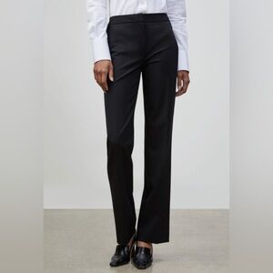 LAFAYETTE 148 Sz 14 Wool Blend  Unlined Classic Cut Trousers Pants